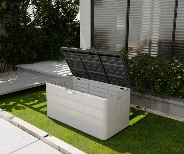 Horti Cube 85 Gallon HDPE Patio Deck Box - Image 5